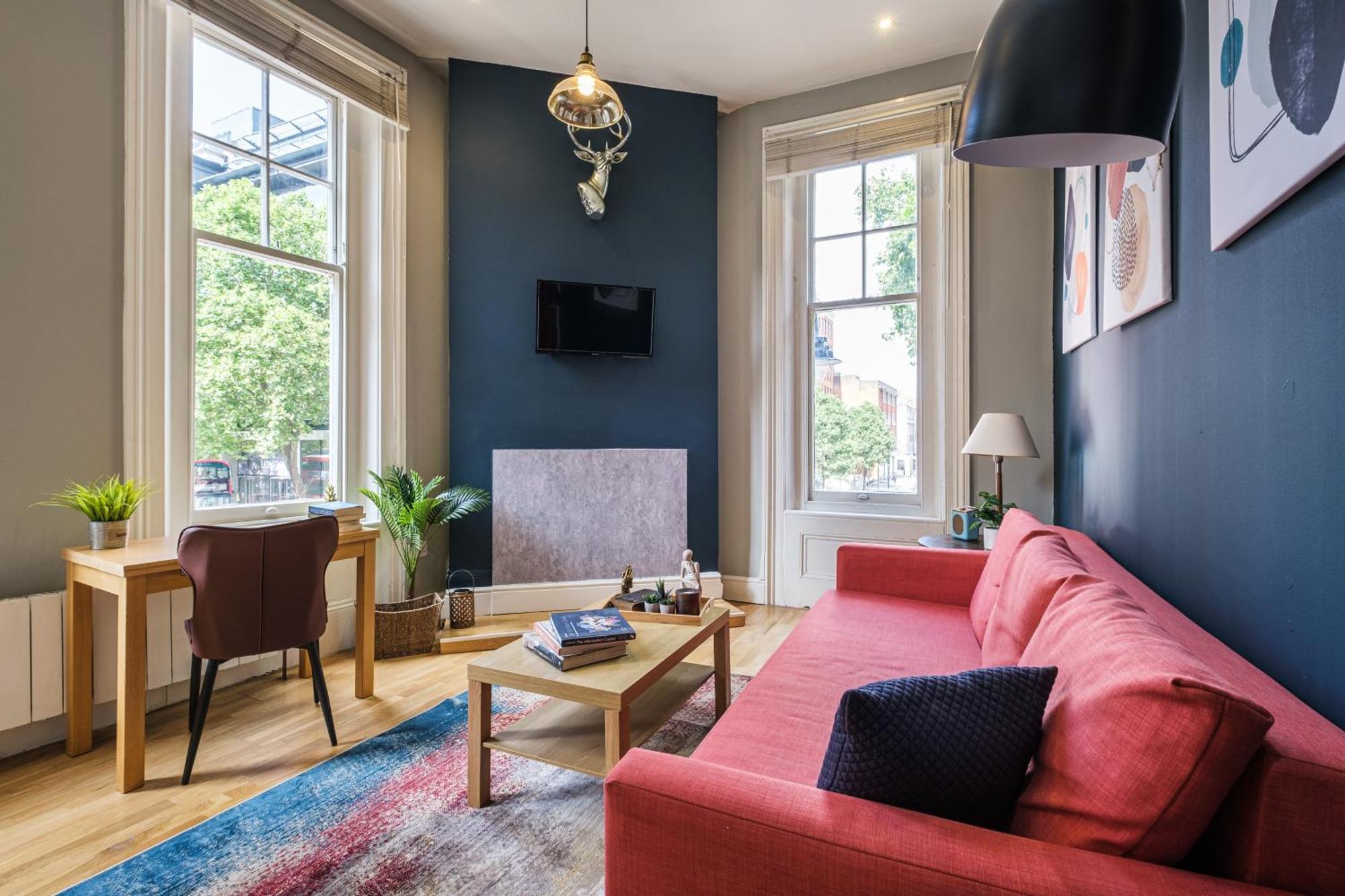 Sunny Corner Apartment In Center Of 런던 외부 사진